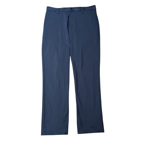 Rhone Pants Mens 32 Green Blue Commuter Performance Classic Straight Fit Lot - Picture 8 of 14